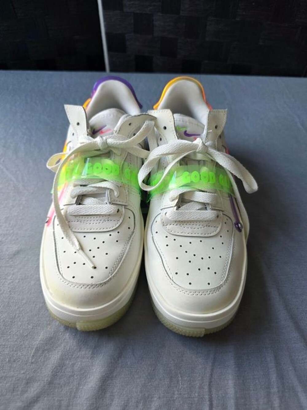 Nike Air Force 1 Fontanka Have a Good Game Women’s 7.5 Glow Sole